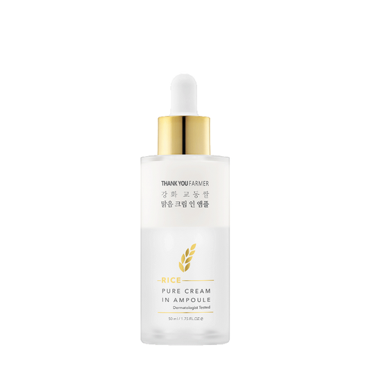 Rice pure cream in ampoule -맑음 크림인 앰플