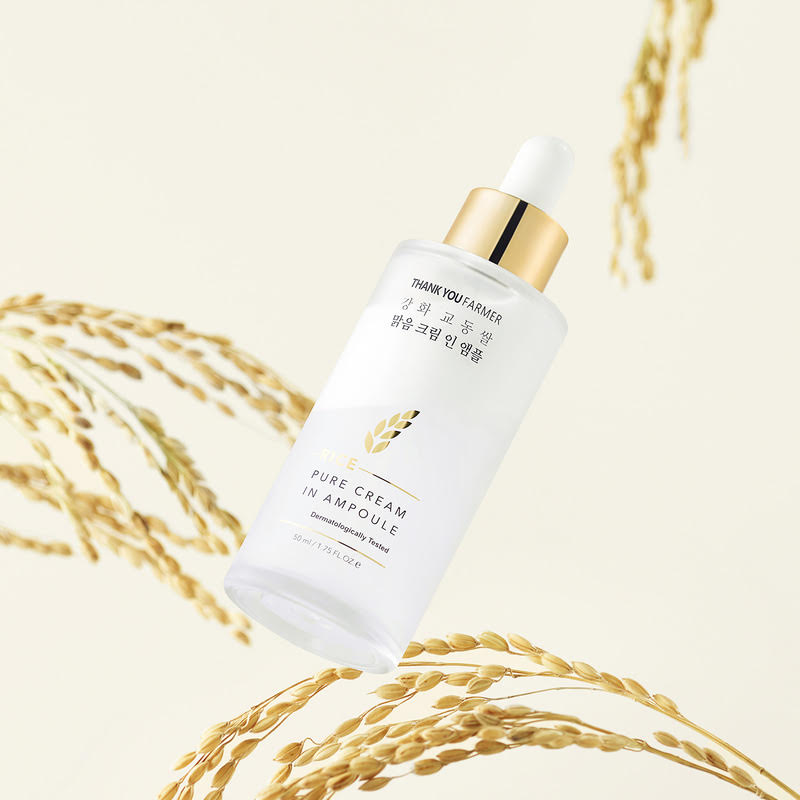 Rice pure cream in ampoule -맑음 크림인 앰플