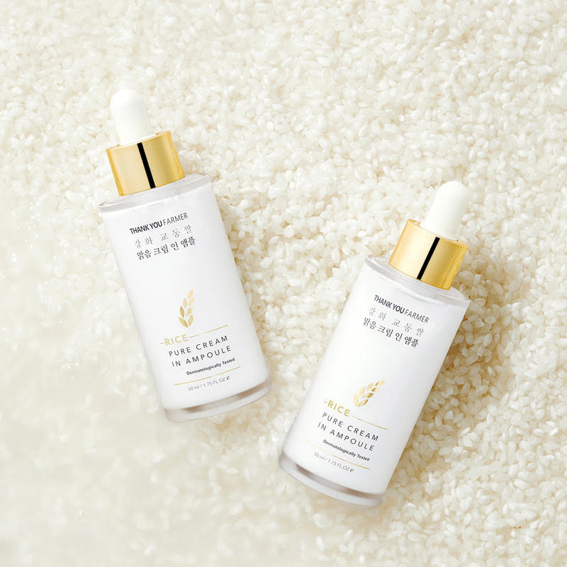 Rice pure cream in ampoule -맑음 크림인 앰플