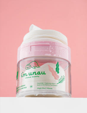 [I'm unau] Cera Hyaluronic Pause Cooling Pad 60sheets 세라 히알루로닉 퍼즈 쿨링 패드 60매