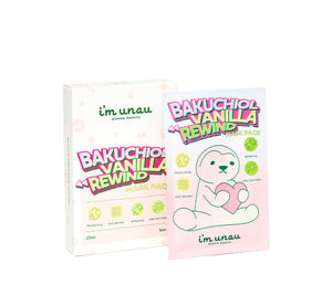 [All skin] Bakuchiol vanilla rewind mask 바쿠치올 바닐라 리와인드 마스크