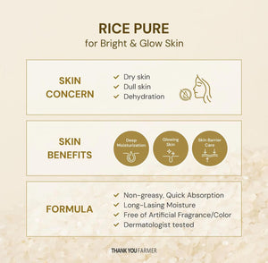 Rice Pure 4in set - 라이스 퓨어 4종 세트