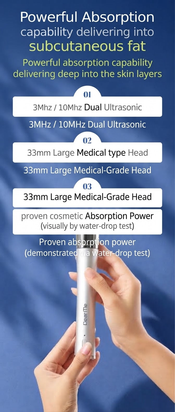 [DearMe] Glass skin solution