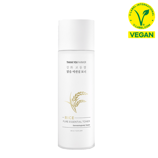 Rice pure essential toenr 맑음 에센셜 토너
